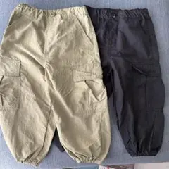 littleweekend カーゴパンツ 100 双子