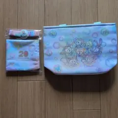 ダッフィー＆フレンズ　20周年 カラフルハピネススーベニアランチグッズ