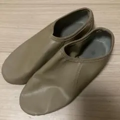 ジャズシューズ ベージュ