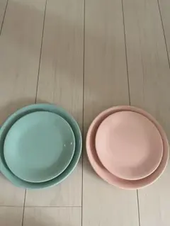 大園篤志　オーバルプレート　２枚セット 大園篤志さん ピンク オーバルプレート 2枚セット - メルカリ