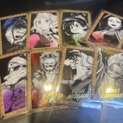僕のヒーローアカデミア　原画展 箔押しクリアカードコレクション A組