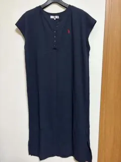 polo ロングワンピース