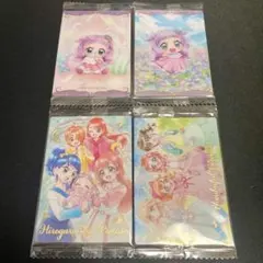 プリキュア カードウエハース 4種セット まとめ売り