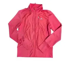 アディダス サーモンピンク パーカー M 薄手 訳あり