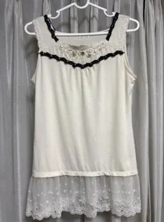 アクシーズファム　レース　ビジュー　タンクトップのサムネイル