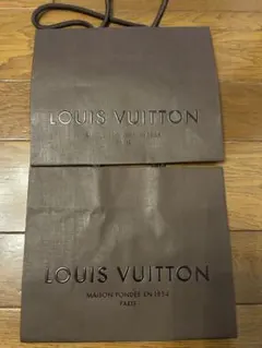 LOUIS VUITTON ショップ袋 2枚セット