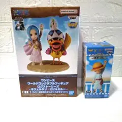 ワンピースワーコレ　仲間の印　ビビ&カルー　ルフィ2個セットのサムネイル