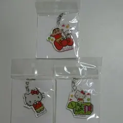 ハローキティ × クレヨンしんちゃん アクリルキーホルダー アクキー