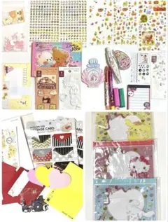 かわいいファンシー文具、シール他雑貨