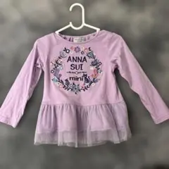 ANNA SUI mini 花柄長袖カットソー 100