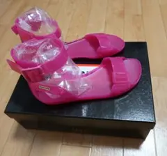 ★美品★ハンター　レインサンダル　レインシューズ　ピンク