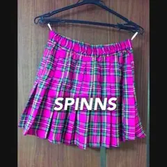 スピンズ チェックスカート