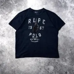古着 ポロ ラルフローレン ボクシンググローブ パッチ 半袖 Tシャツ L