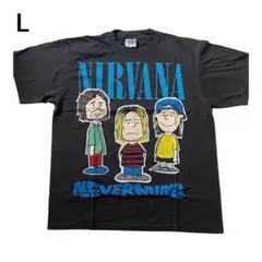 ニルヴァーナxスヌーピー NIRVANA SNOOPY ネバーマインド Tシャツ