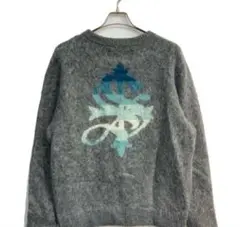 SUPPLIER / サプライヤー モヘア ニット / グレー Lサイズ