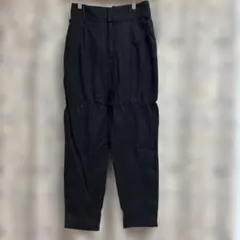 ZARA ブラック カジュアルパンツ