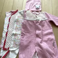 ロンパース　肌着　長袖　4点セット　70サイズ