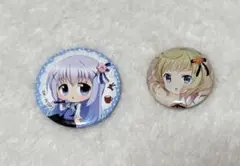 新品未開封】ごちうさ BIG 缶バッジ 購入特典 チノ シャロ - メルカリ