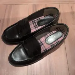 黒 ローファー 23.0サイズ