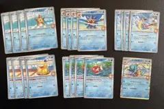 ポケモン 進化ライン デッキパーツ カスミのシリーズ まとめ売り