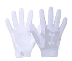 UA アメフト用ハンドグローブ“F6“ホワイト Sサイズ