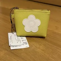 マリークワント　ポーチ　イエロー