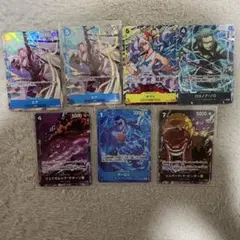 カ*ィ様 ワンピース カード　レアパラレル　7枚まとめ売り