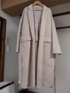 スタニングルアー ウールリバー　ガウンコート美品 STUNNING LURE スタニングルアー ウールガウンコート r Stunning Lure