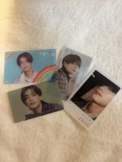 なにわ男子　高橋恭平　クリアソロカード　トレカ　4枚セット