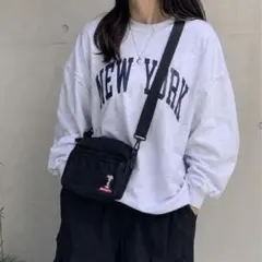 SNOOPY ショルダーバッグ ブラックのサムネイル