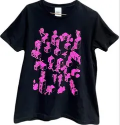 ドラゴンクエストビルダーズ２ 半袖 Tシャツ M ドラクエ 黒 ピンク スライム