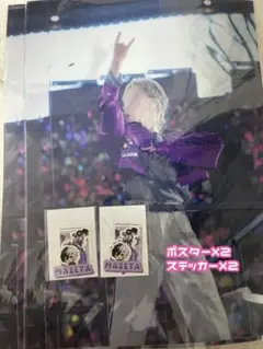 STPR ふぁみくじ まぜ太 クリアポスター ステッカー