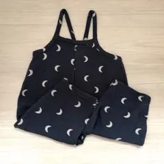 organic zoo midnight サロペ 2-3y