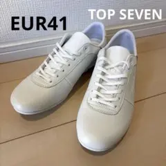 TOP SEVEN トップセブン スニーカー 白 EUR41のサムネイル