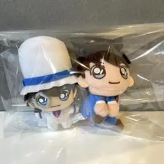 タグなし未使用品　名探偵コナン　ぬいぐるみ　2点　工藤新一　怪盗キッド