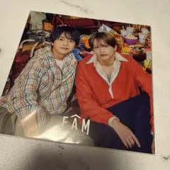 timelesz FAM トレカ ステッカー　アナザージャケット