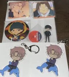 名探偵コナン 赤井秀一 沖矢昴 キャメル 缶バッジ キーホルダー