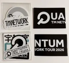 TM NETWORK QUANTUM 会場限定ガチャ アクリルステッカー - メルカリ