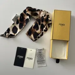 美品FENDI ズッカ柄 大判スカーフ シルク100% - メルカリ