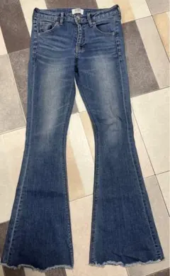 GYDA denim デニム フレアパンツ