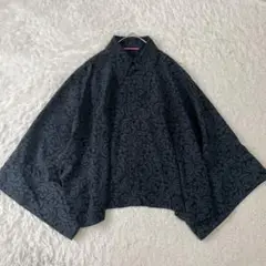 美品　Y’s ヨウジヤマモト　変形デザイン　総柄　ブラウス　太スリーブ　1