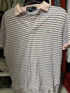 Polo by Ralph Lauren 半袖 ポロシャツ ピンク ボーダー