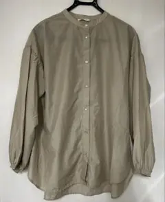 ♡かなりユッタリ♡ehka sopo ベージュ 長袖シャツ