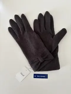 neuf 手袋 ダークベージュ