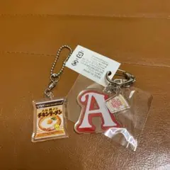 カップヌードルミュージアム　イニシャルキーホルダー　A