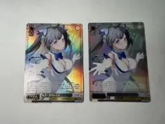 ヴァイスシュヴァルツ ヘスティア　カートン　プロモ　PR ダンまち　2枚 ヴァイスシュヴァルツ ヘスティア カートン プロモ PR ダンまち 2枚