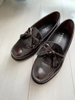 REGAL ダークブラウン ローファー