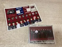 Snow Man 温故知新初回A盤 ステッカー付き