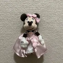 ミニーマウス ぬいぐるみバッジ