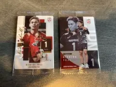 西田有志 バレーボール男子日本代表 ツインウエハース2026
